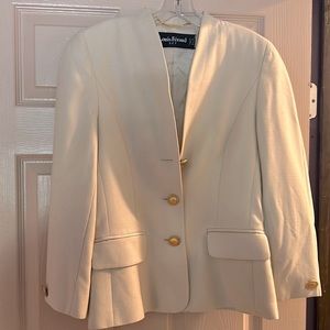 Vintage blazer gold buttons